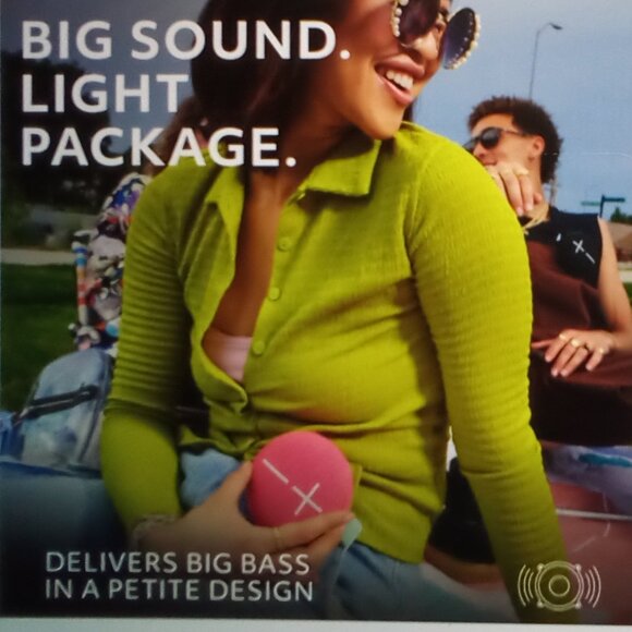 Ultimate Ears MINIROLL Waterproof Bluetooth Wireless Mini Portable Speaker Black - Picture 7 of 15